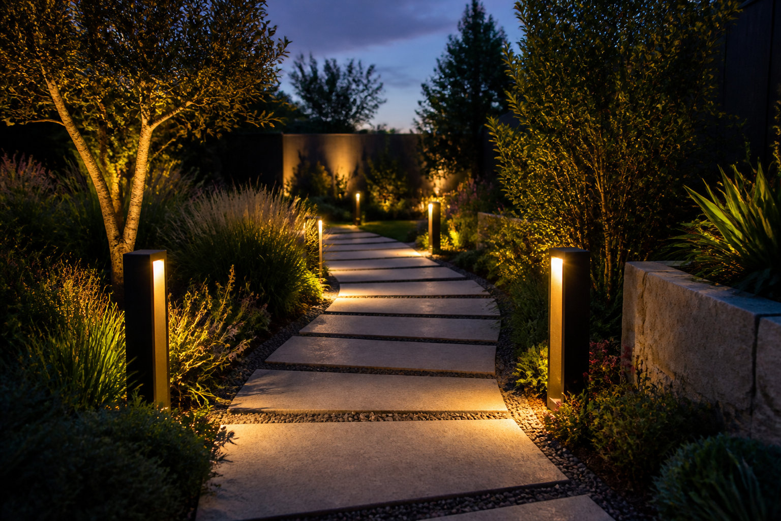 Alimentation et performance lumineuse de vos balises de jardin