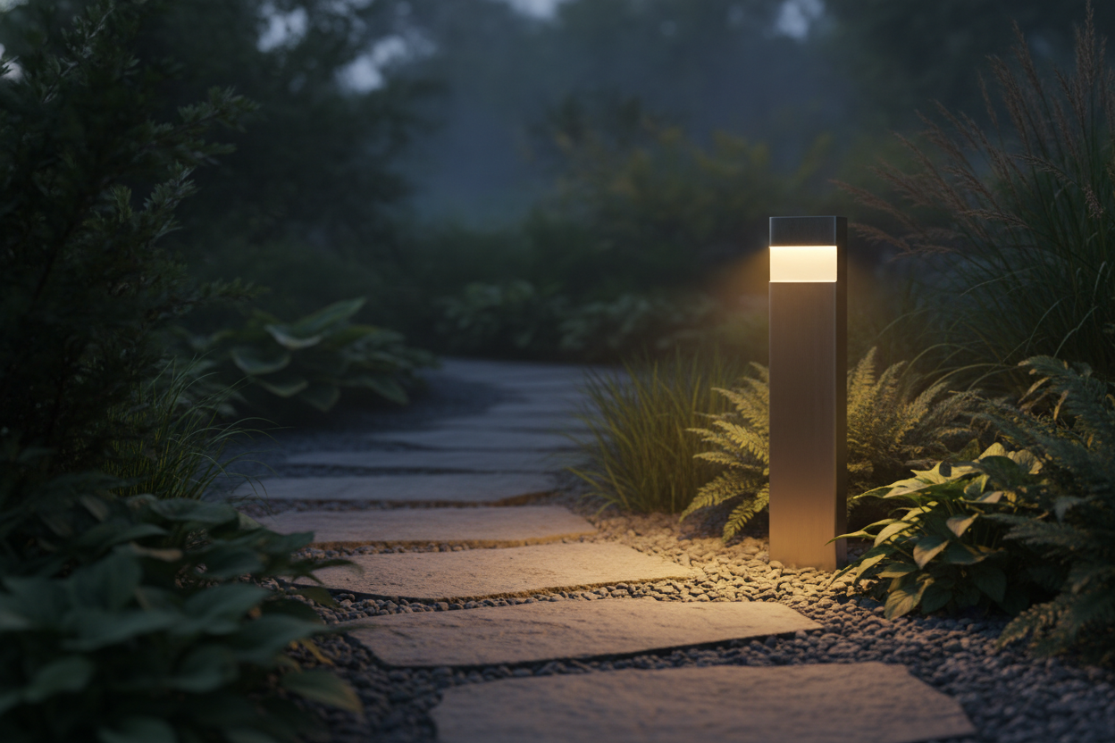 Bien choisir et installer sa borne éclairage extérieur led