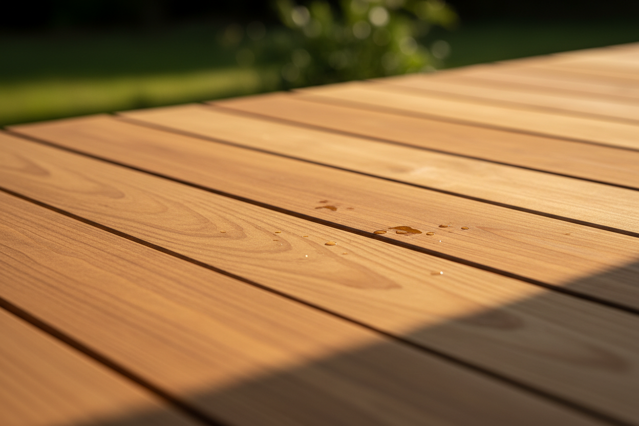 Huile de lin extérieur : protéger le bois sans se tromper de produit