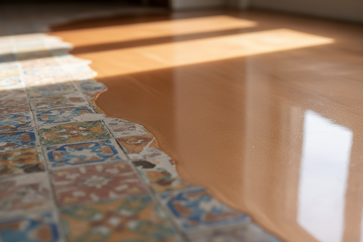 Résine époxy sur carrelage : tout savoir avant de se lancer