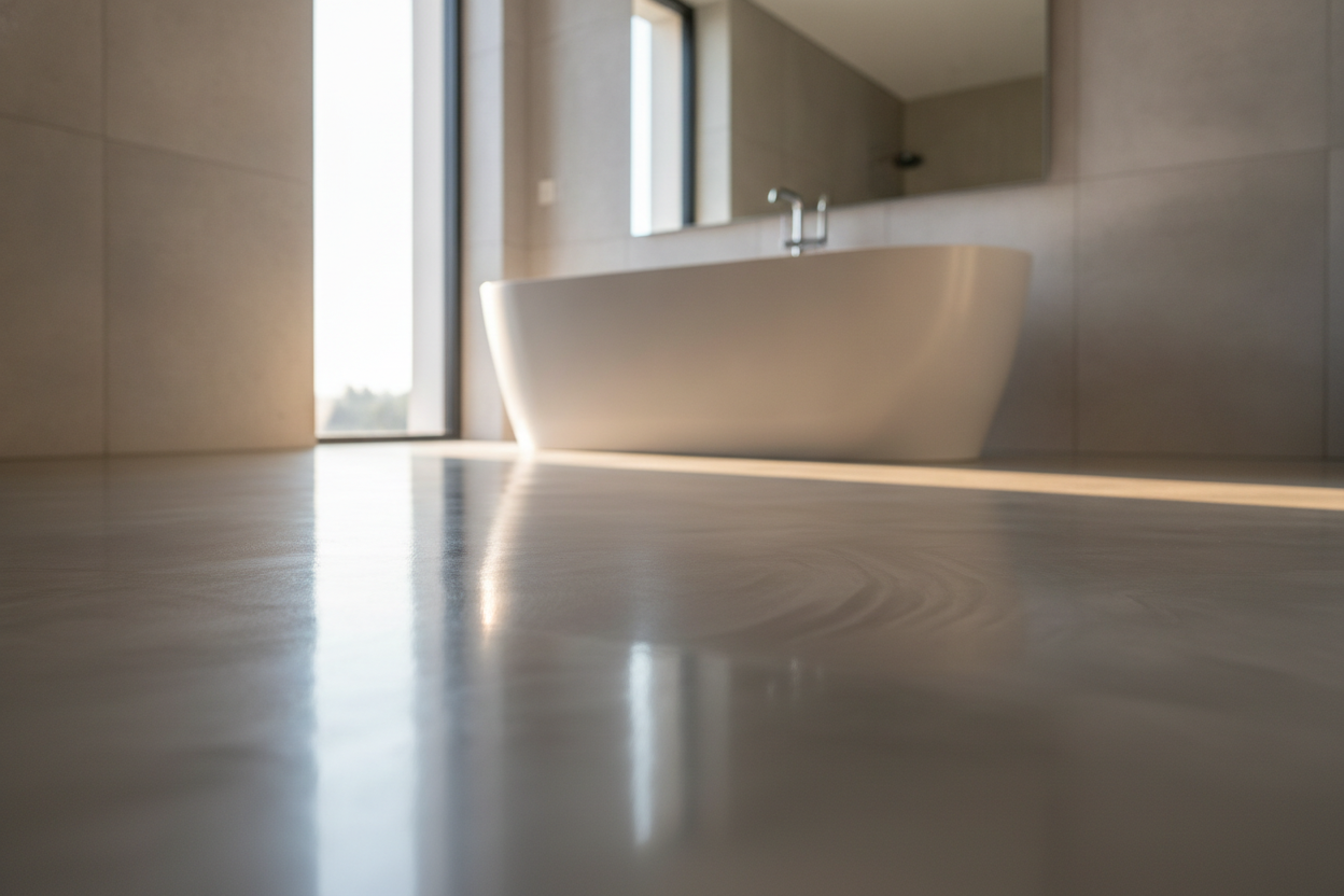 Résine salle de bain : ce que coûte vraiment une pose réussie