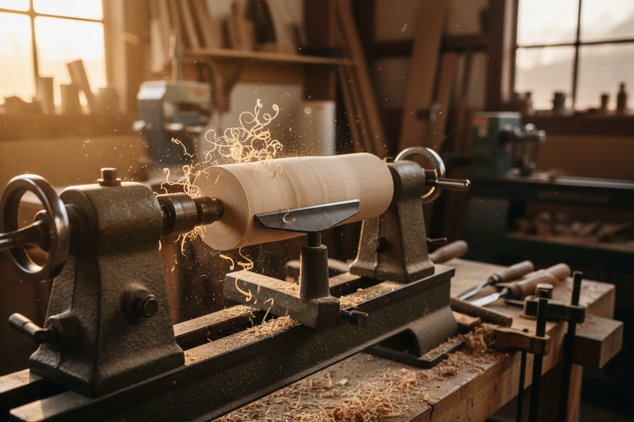 Tournage sur bois : technique, équipement et débouchés professionnels