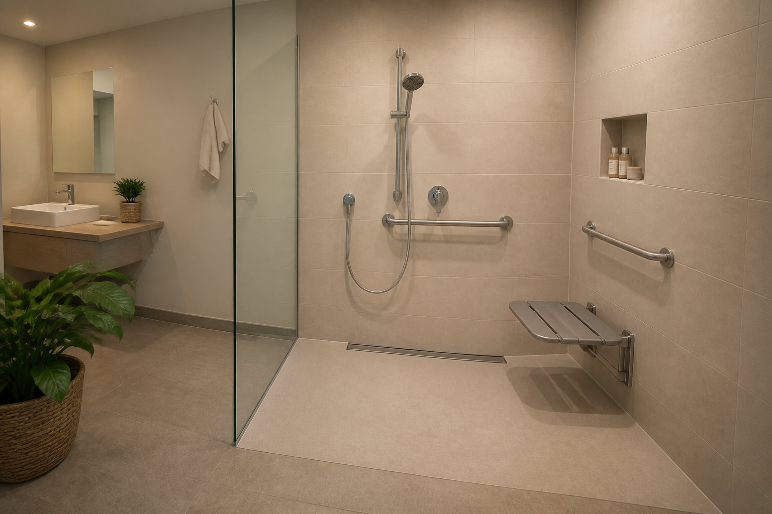 3 solutions pour sécuriser l'espace douche et bain