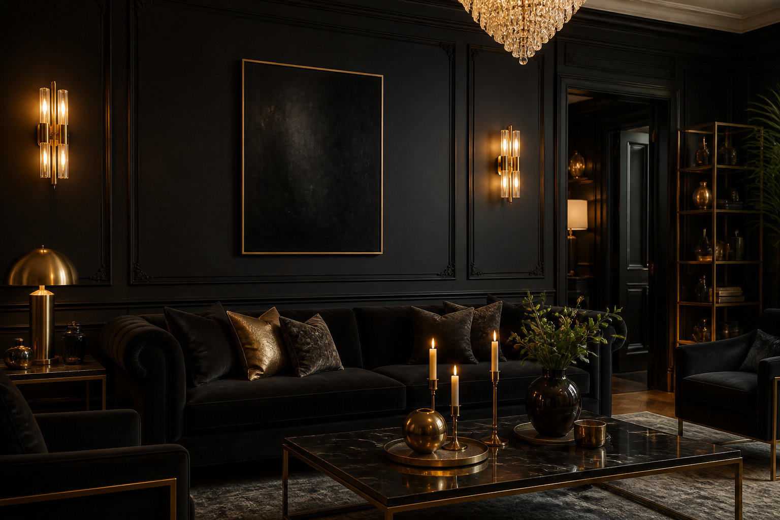 Quelles teintes ténébreuses choisir pour votre décoration ?