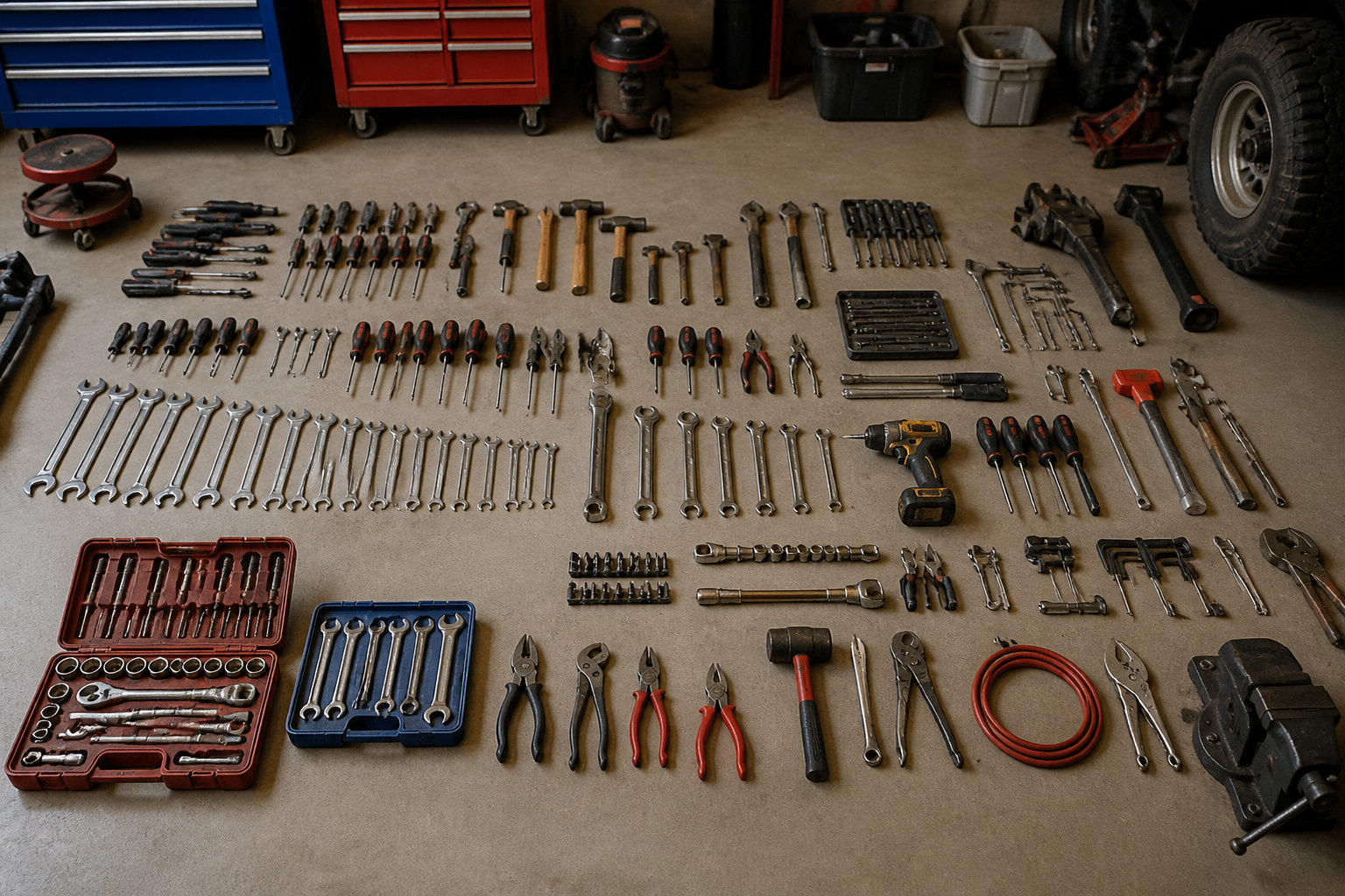 La phase préparatoire pour organiser son atelier de bricolage