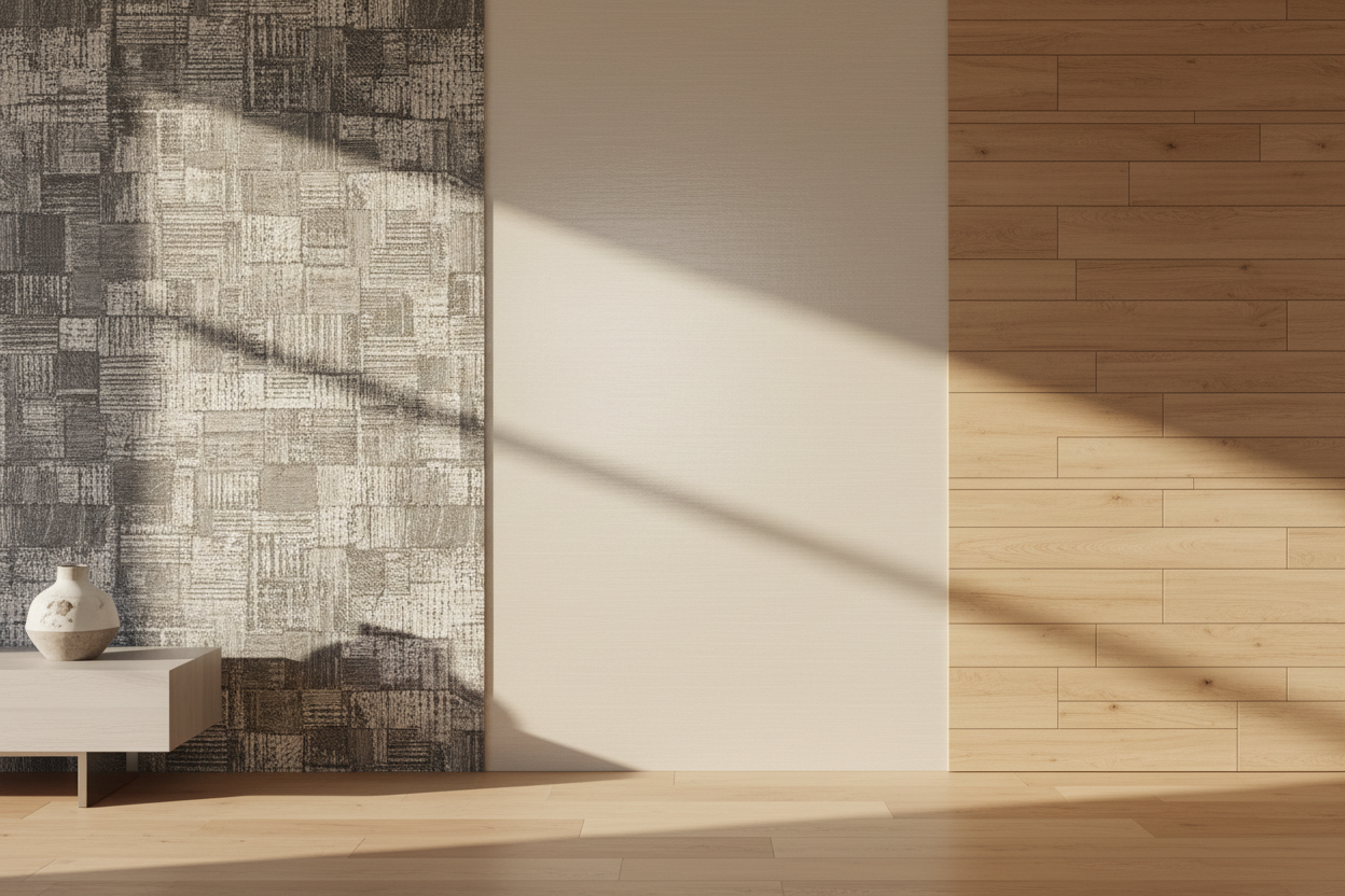 Revêtement mural intérieur : quel matériau choisir selon la pièce?